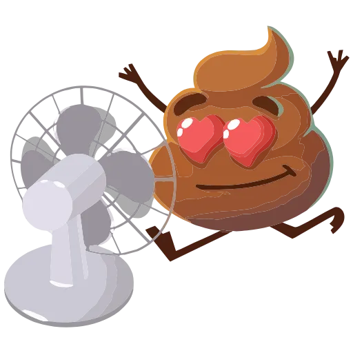 🤩 Эмодзи «Какашечка» для Telegram