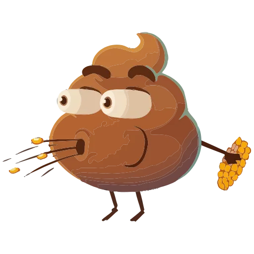 🤩 Эмодзи «Какашечка» для Telegram
