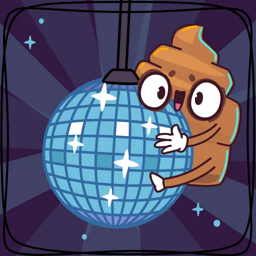 ⭐ Эмодзи «Пуупи» для Telegram