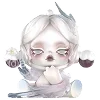 👾 Эмодзи «👾 Набор эмоджи с игрушками Pop Mart» для Telegram