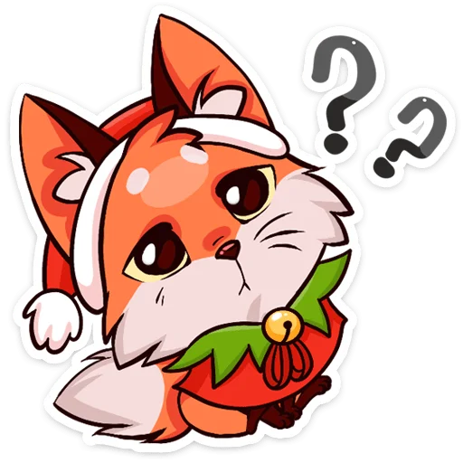🤔 Стикер «Праздничная Паппи» для Telegram