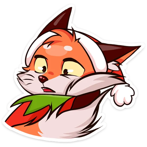 😬 Стикер «Праздничная Паппи» для Telegram