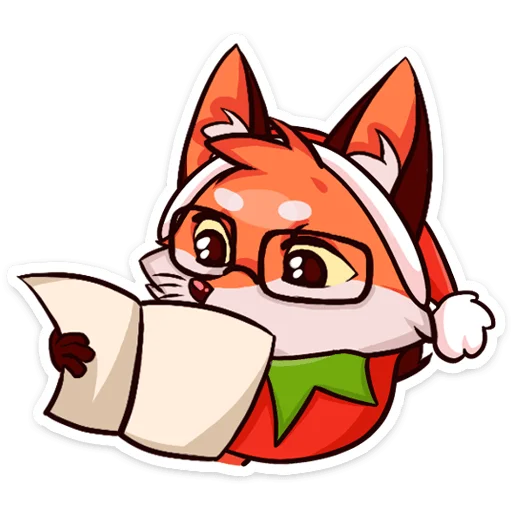 🧐 Стикер «Праздничная Паппи» для Telegram