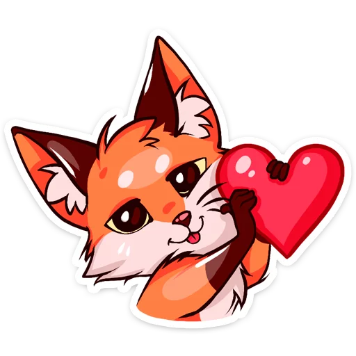 ❤ Стикер «Паппи 2.0» для Telegram