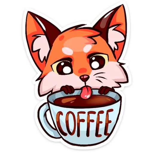 ☕ Стикер «Паппи 2.0» для Telegram
