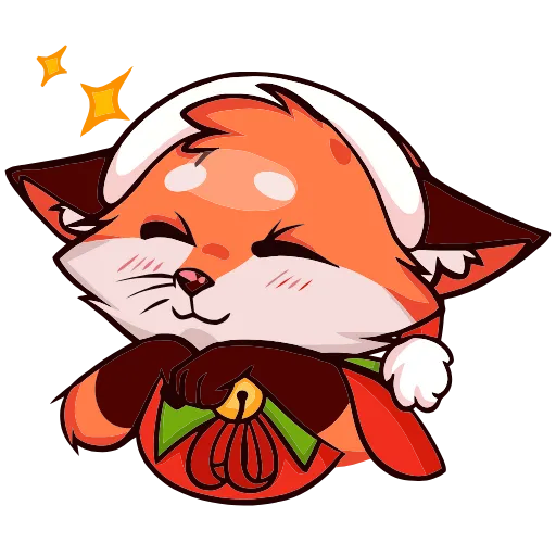 ☺️ Эмодзи «Праздничная Паппи» для Telegram