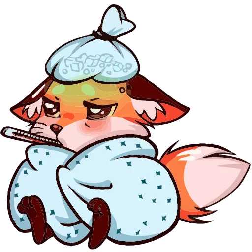 🤒 Эмодзи «Праздничная Паппи» для Telegram