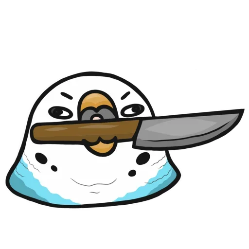 🙁 Стикер «Попугай Кеша» для Telegram