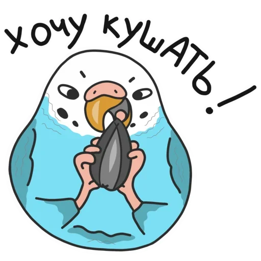 🤪 Стикер «Попугай Кеша» для Telegram