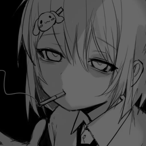 🖤 Стикер «iwishiwasdeadhuh» для Telegram