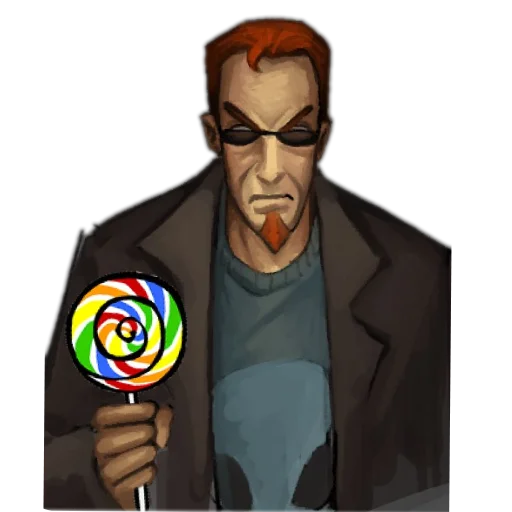😡 Стикер «Postal 2 Чувак» для Telegram