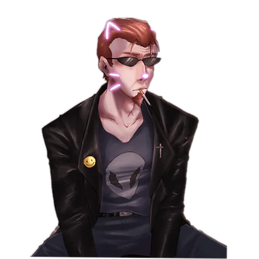 😺 Стикер «Postal 2 Чувак» для Telegram