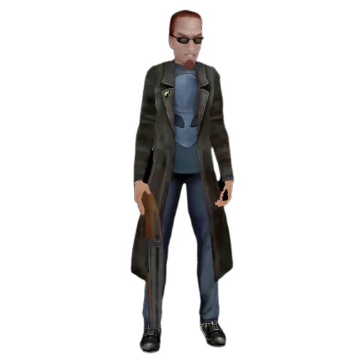 😡 Стикер «Postal 2 Чувак» для Telegram