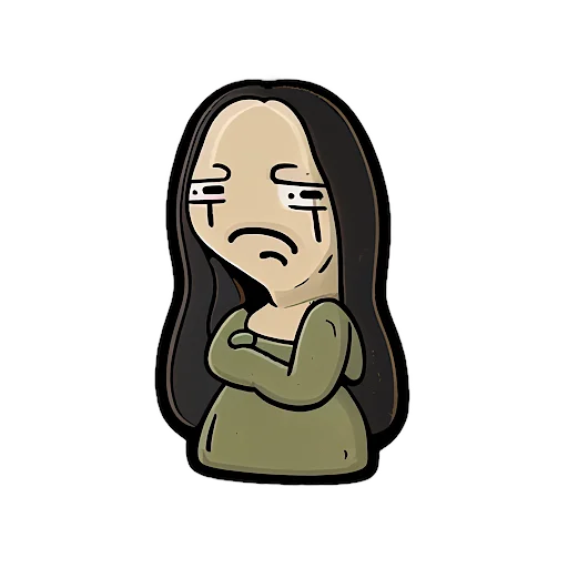 🙁 Стикер «postermother» для Telegram