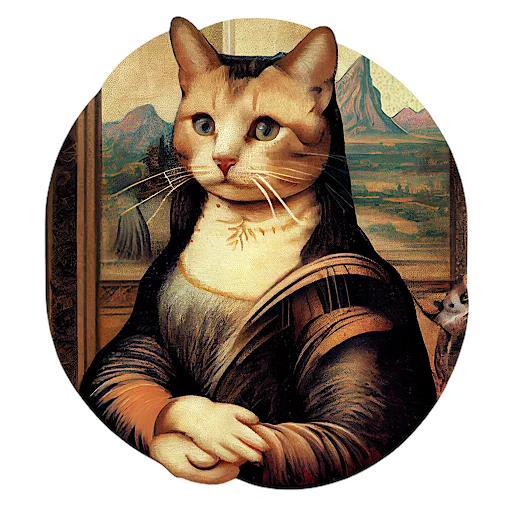 😼 Стикер «postermother» для Telegram