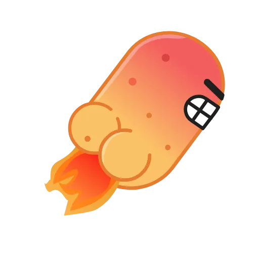 😬 Стикер «potato blinpeaks» для Telegram