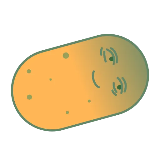 🤢 Стикер «potato blinpeaks» для Telegram