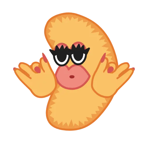 💋 Стикер «potato blinpeaks» для Telegram