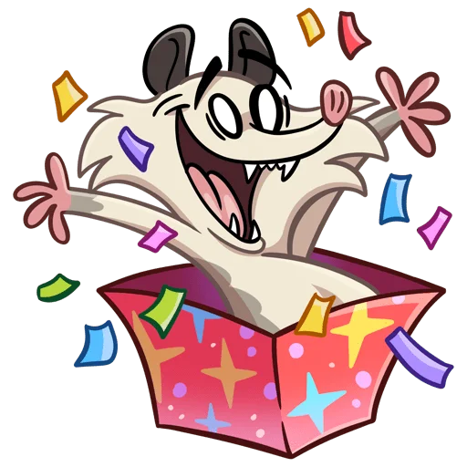 🥳 Стикер «Потато Без Текста» для Telegram