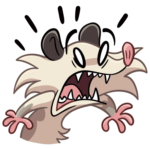 😱 Стикер «Потато Без Текста» для Telegram