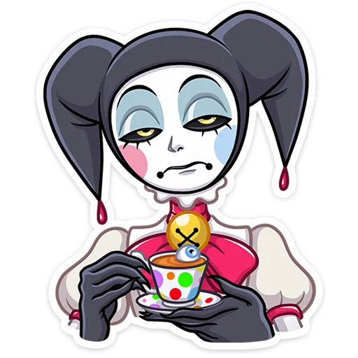 ☕ Стикер «Потеша» для Telegram