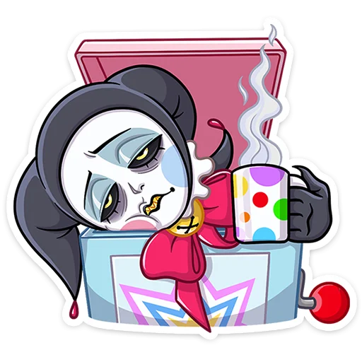 ☕ Стикер «Потеша» для Telegram