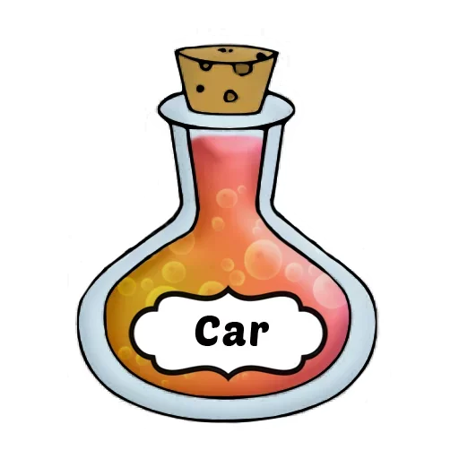🚗 Стикер «Potions» для Telegram