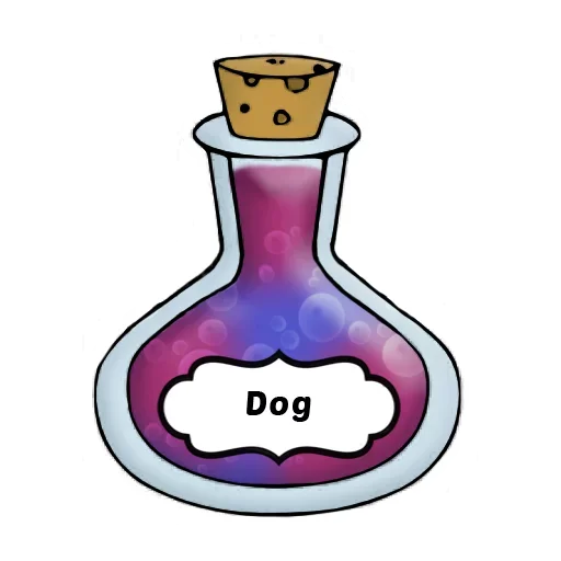 🐶 Стикер «Potions» для Telegram