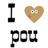 ❤️ Эмодзи «🥺 Pou» для Telegram