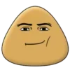 😏 Эмодзи «🥺 Pou» для Telegram