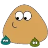 😋 Эмодзи «🥺 Pou» для Telegram