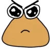 😠 Эмодзи «🥺 Pou» для Telegram