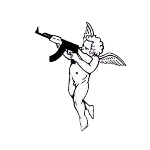 ❤️ Стикер «Нищета и упадок» для Telegram