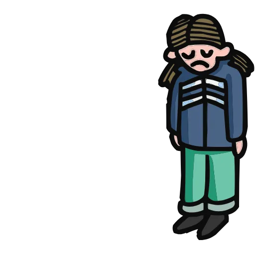 😔 Эмодзи «Набор эмоджи «Преколер 2» из ВК в качестве» для Telegram