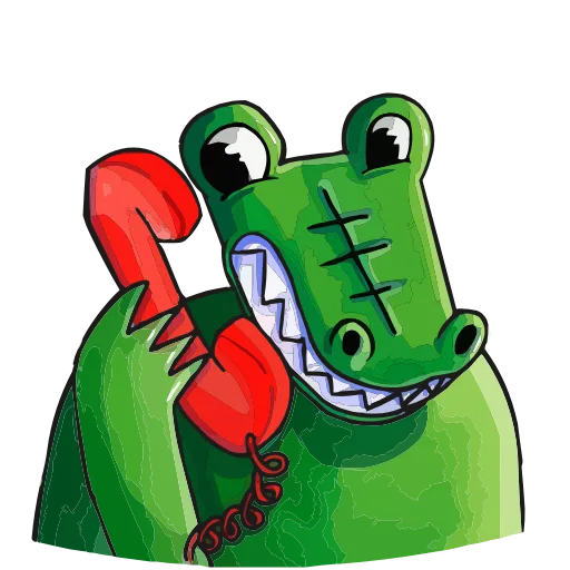 📞 Эмодзи «Преколер! х Кроко» для Telegram