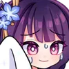 🪻 Эмодзи «Райден из Genshin Impact» для Telegram