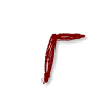 🤩 Эмодзи «Кровавый шрифт» для Telegram