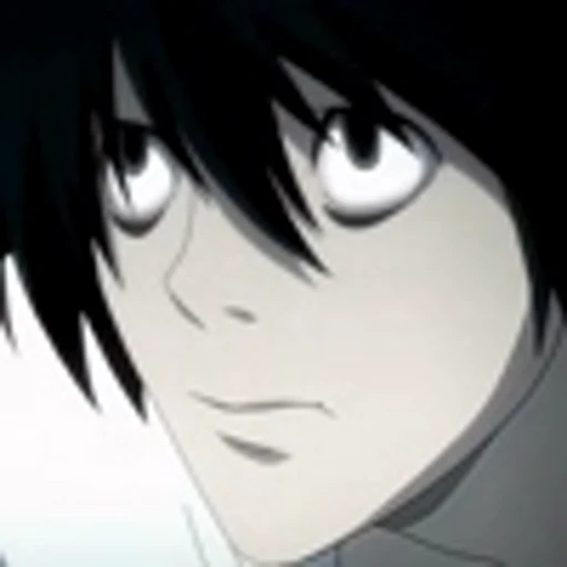 😋 Эмодзи «L Lawliet Death NoteЭл Тетрадь смерти» для Telegram