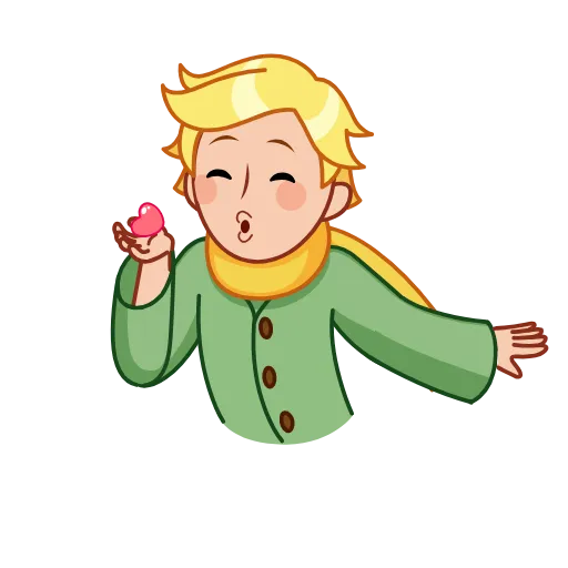 😘 Эмодзи «The Little Prince» для Telegram