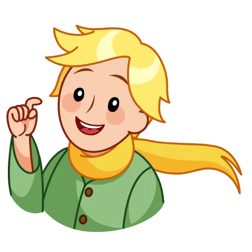 Эмодзи The Little Prince для Telegram — скачать