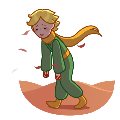 😥 Эмодзи «The Little Prince» для Telegram