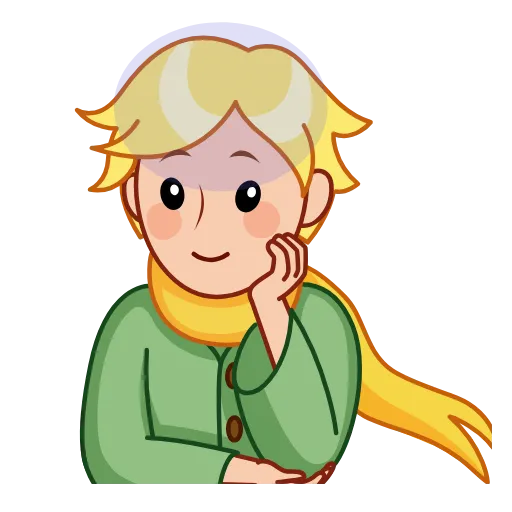 😨 Эмодзи «The Little Prince» для Telegram