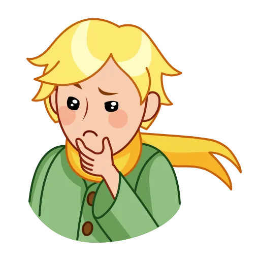 🤔 Эмодзи «The Little Prince» для Telegram