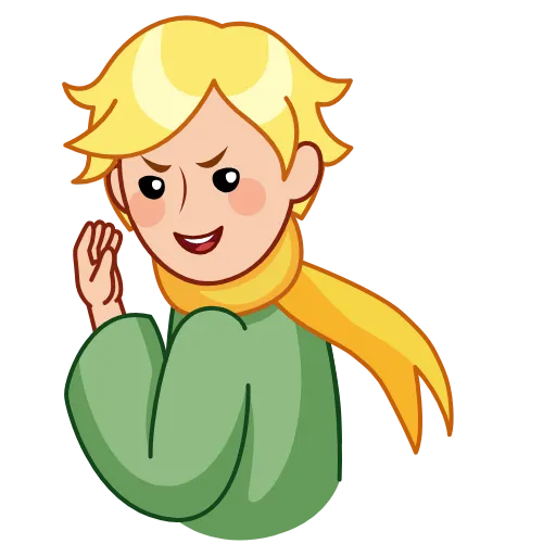 👿 Эмодзи «The Little Prince» для Telegram