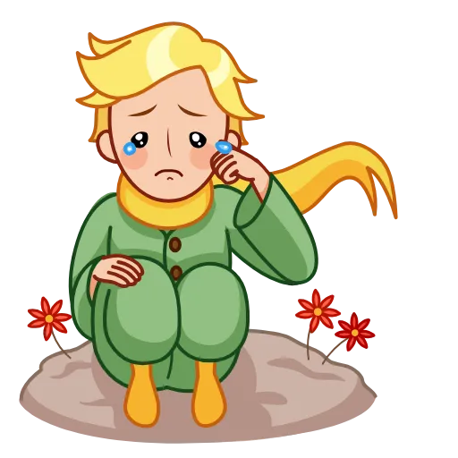 😢 Эмодзи «The Little Prince» для Telegram