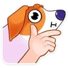 🤔 Эмодзи «Песик Берт» для Telegram