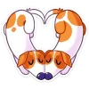 ❤ Эмодзи «Песик Берт» для Telegram