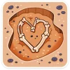 ❤ Эмодзи «Песик Берт» для Telegram