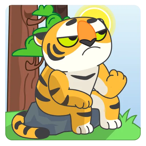 🤩 Эмодзи «Тигрус» для Telegram
