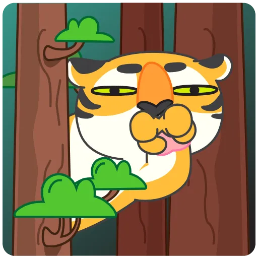 🤩 Эмодзи «Тигрус» для Telegram